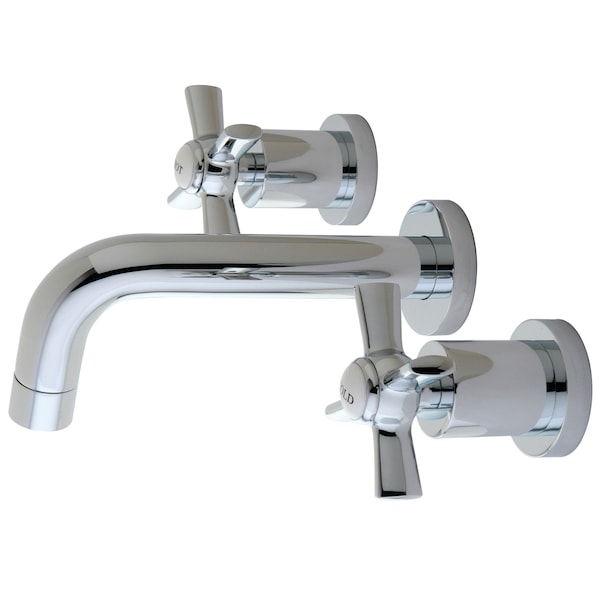 Millennium KS8121ZX 2-Handle Wall Mount Bathroom Faucet KS8121ZX - main